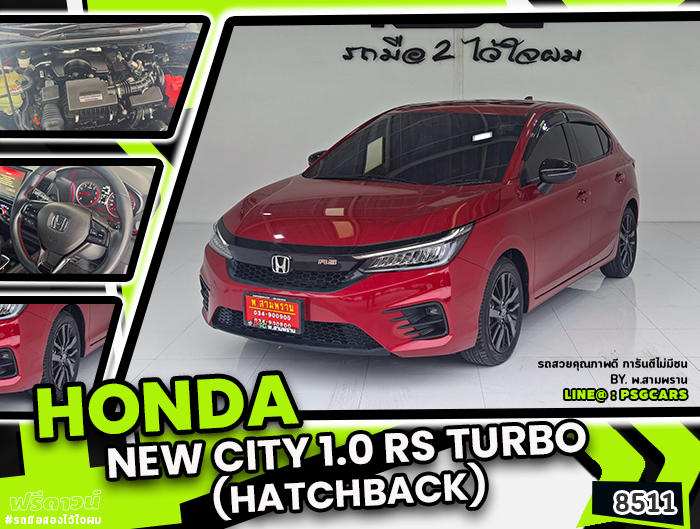 HONDA NEW CITY 1.0 RS TURBO (Hatchback) (6918)