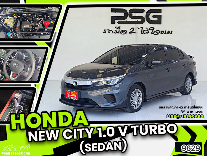 HONDA NEW CITY 1.0 V TURBO (Sedan) (8601)
