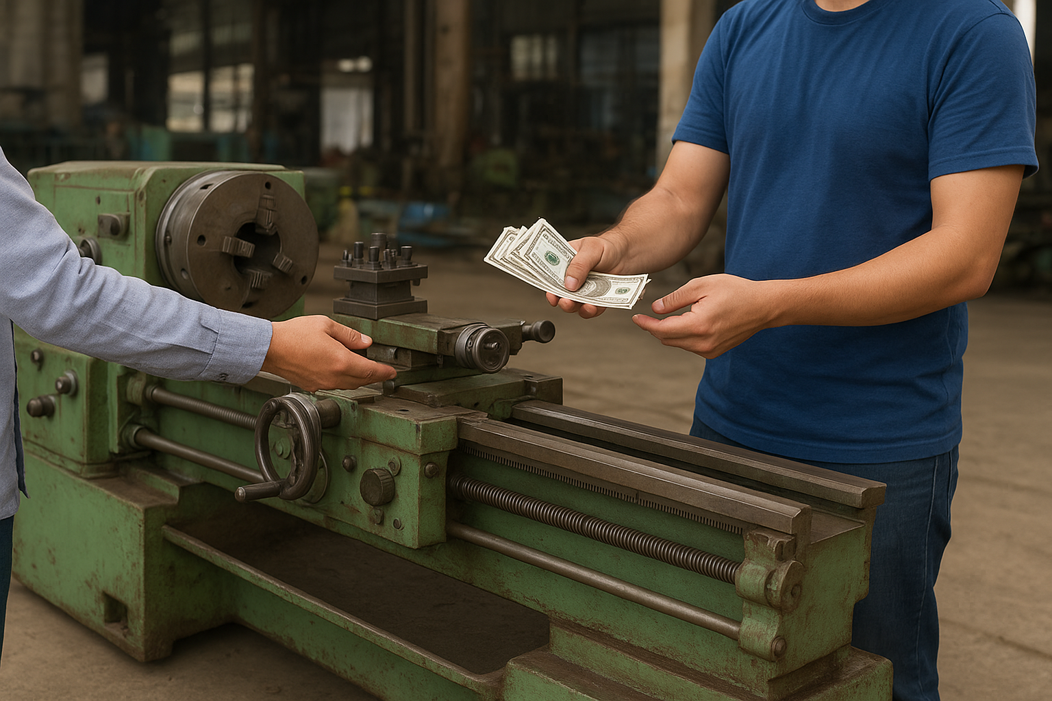 รับซื้อขายเครื่องจักรเก่า